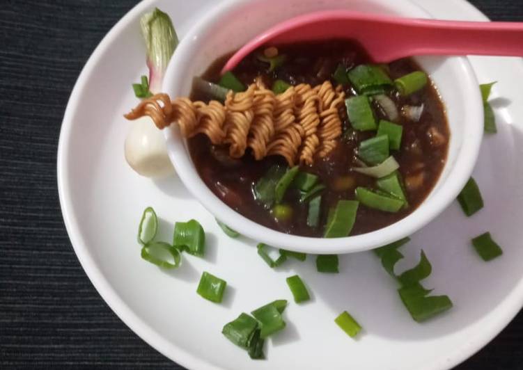 Recipe of Any-night-of-the-week Hot manchow soup