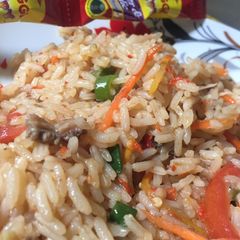 A picture of Simple jollof.