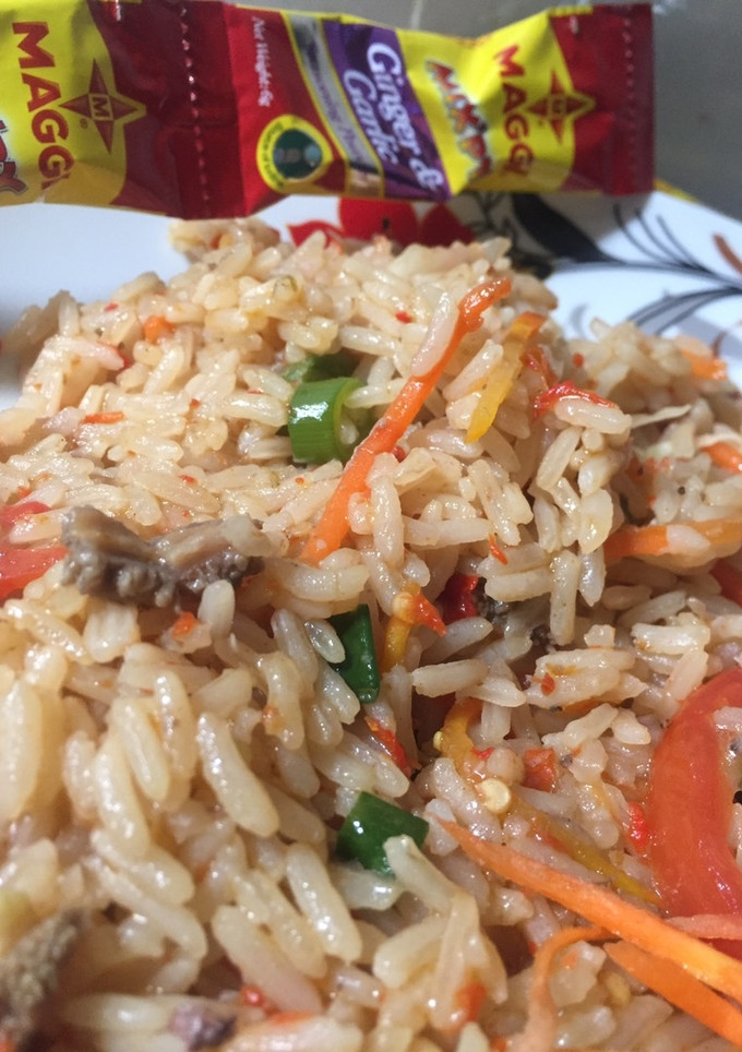 A picture of Simple jollof.