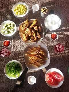 صورة لوصفة دجاج كنتاكي