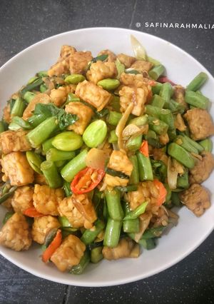 Foto resep Orek Tempe Pelangi