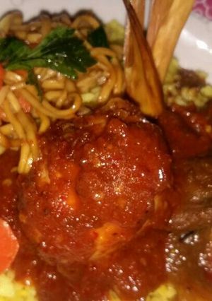 Foto resep Sarapan nikmat: Nasi kuning very simple n cpt