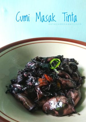 Foto resep Cumi Masak Tinta