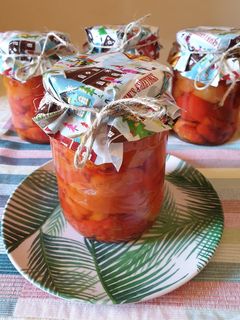Sült paprika télire recept fotója