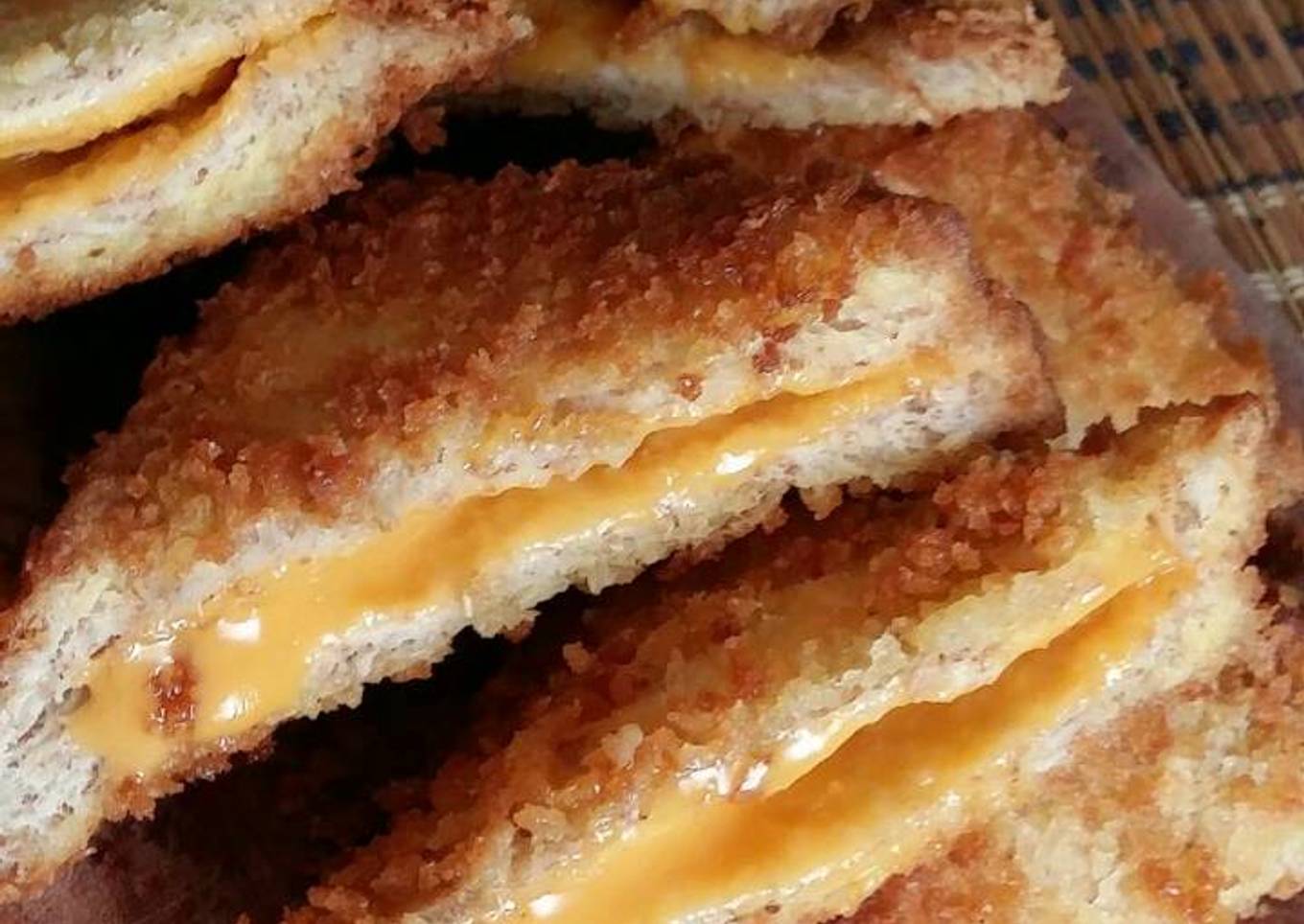 Roti Goreng Keju Melted