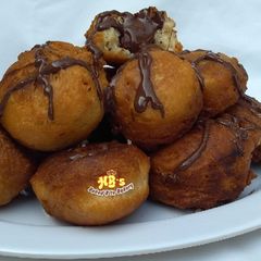 A picture of Chocolate Stuffed Buns.