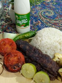 عکسی از دستور کباب کوبیده