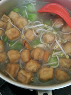 Foto resep Sup Oyong Tahu simple