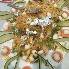 Egg Moti pulao A picture of Egg Moti pulao.