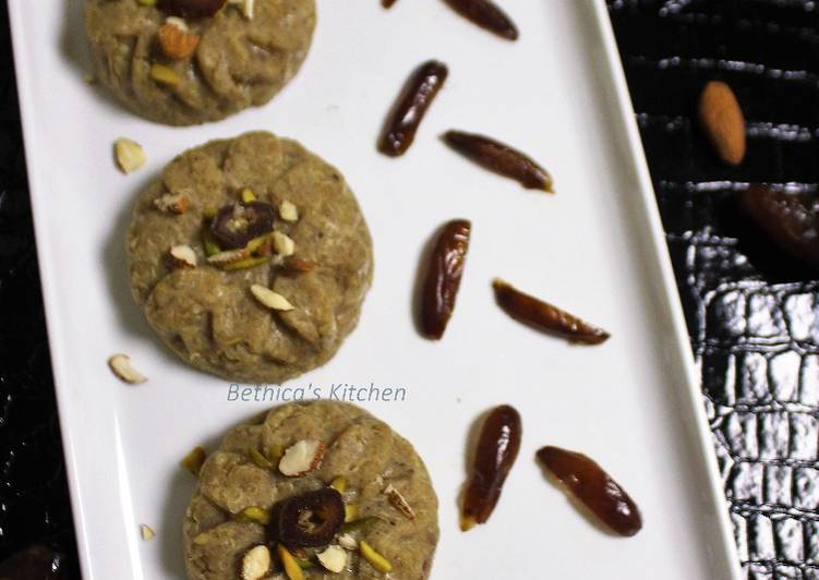 Step-by-Step Guide to Make Homemade Quinoa Dates Halwa / Pudding