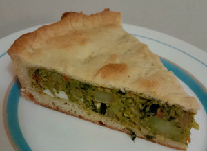 Una foto de Pascualina de brócoli con masa casera 🥦