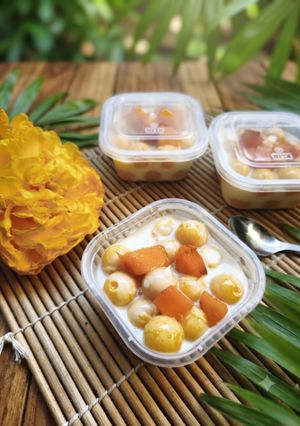 Foto resep Mango Pudding Cream Cheese