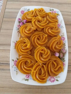 عکسی از دستور حلوای زعفرونی