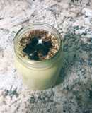 Batido post workout! Con palta y banana!