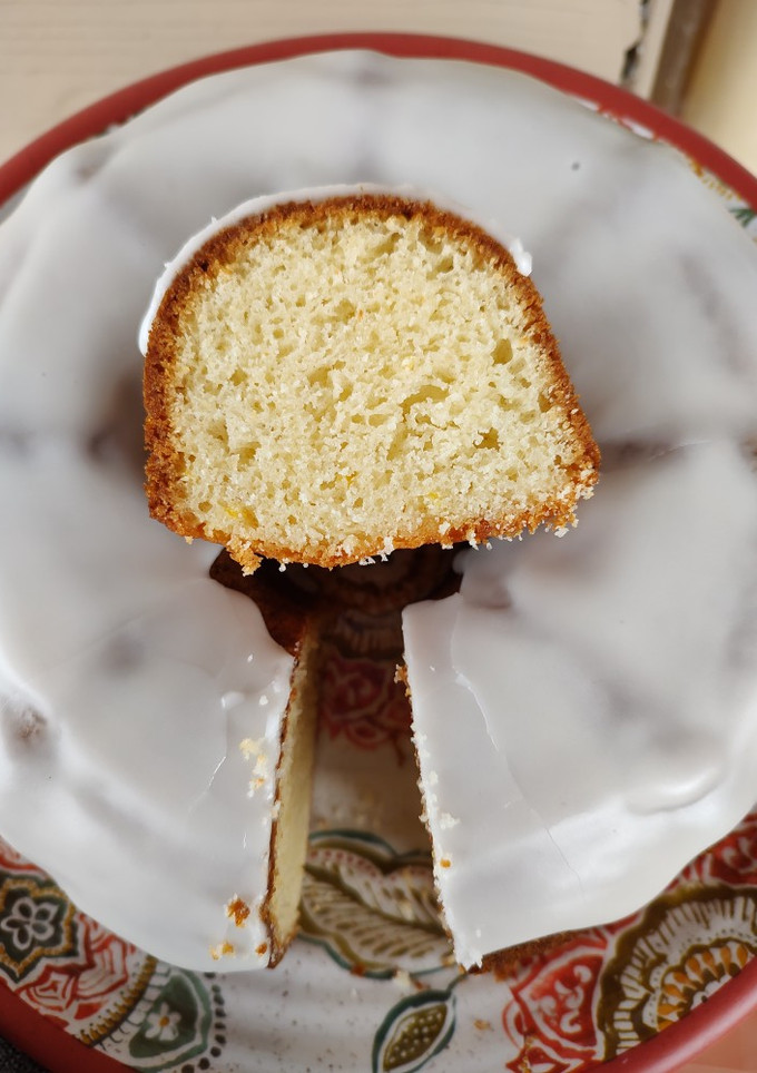 Una foto de Budín de limón con aceite 🍋