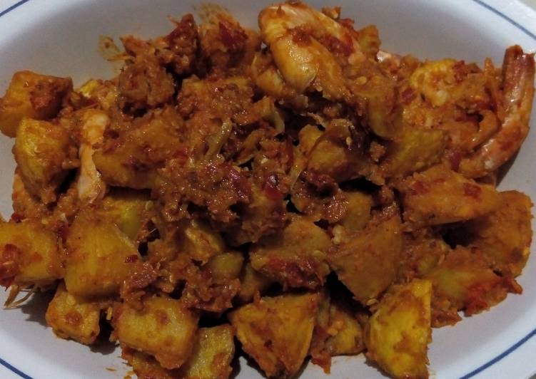 Sambal Goreng Kentang Udang