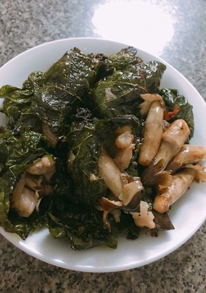 Hình của món Nấm nướng.
