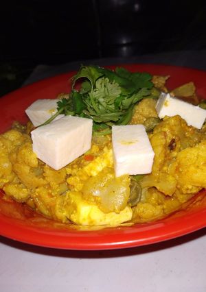 A picture of Gobhi Paneer.