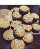 Cupcakes de zanahoria, piña y manzana