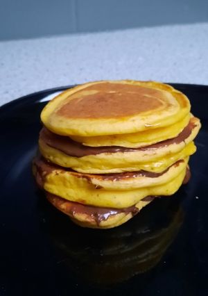 Une photo de Pancakes léger