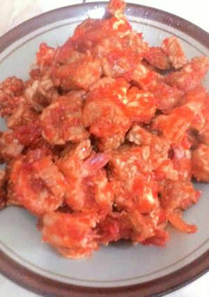 Foto resep Sambal udang sama tempe
