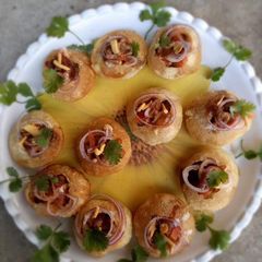 A picture of Crispy Gol gappay.
