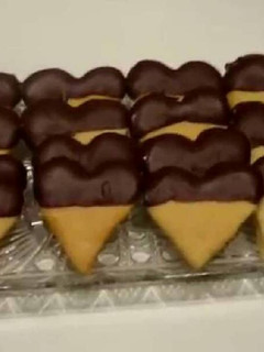 Una foto de Galletas de mantequilla y chocolate