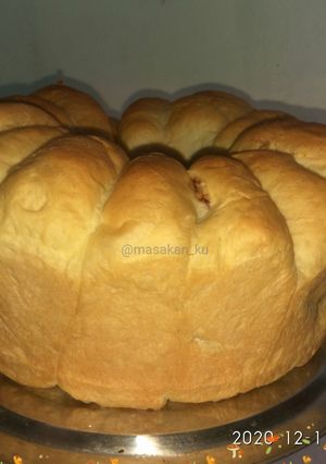 Foto resep Roti 1 telur lembutt isi coklat