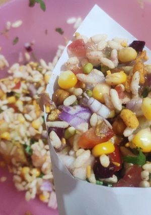 A picture of Corn Bhel.
