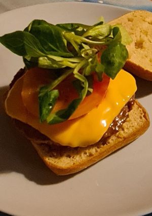 Une photo de Burger classique