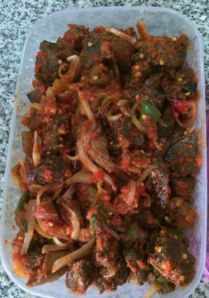 A picture of Pepper beef.
