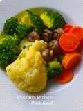 Steamed vegetables