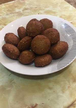 صورة لوصفة فلافل بيتي بطعم الجاهز ❤️