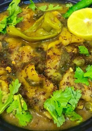 A picture of Daal Dhokli (Chakoli).