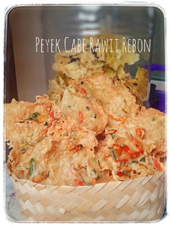 Foto resep Peyek Cabe Rawit Rebon