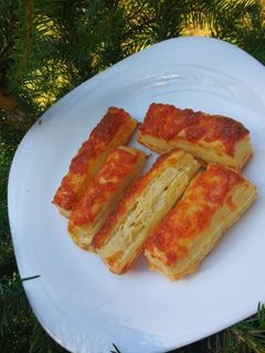 Kovászos sajtos rúd recept fotója