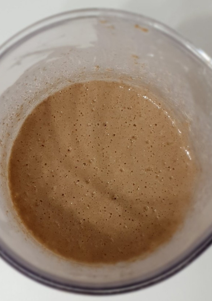 Una foto de Masa madre de espelta integral