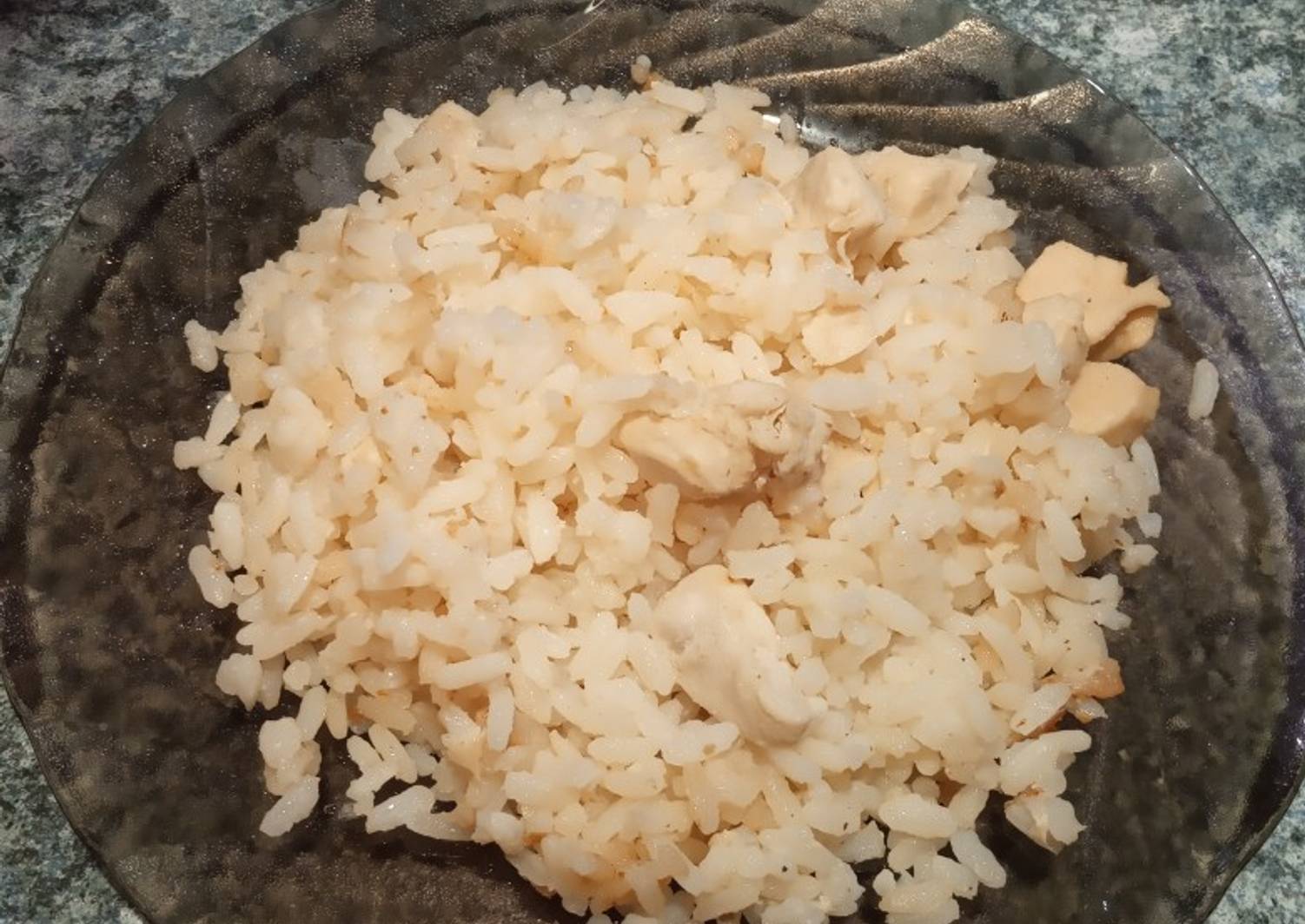 Филе кур с рисом