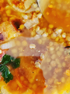 Una foto de Sopa de lentejas con chorizo