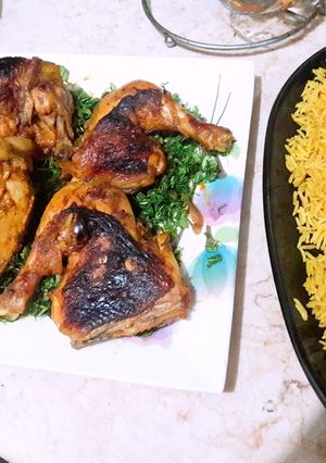 صورة لوصفة مندي الدجاج 🐓🐓