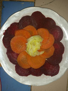 Una foto de Ensalada tri color