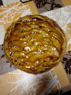 Una foto de Tarta de manzana y yogur fácil