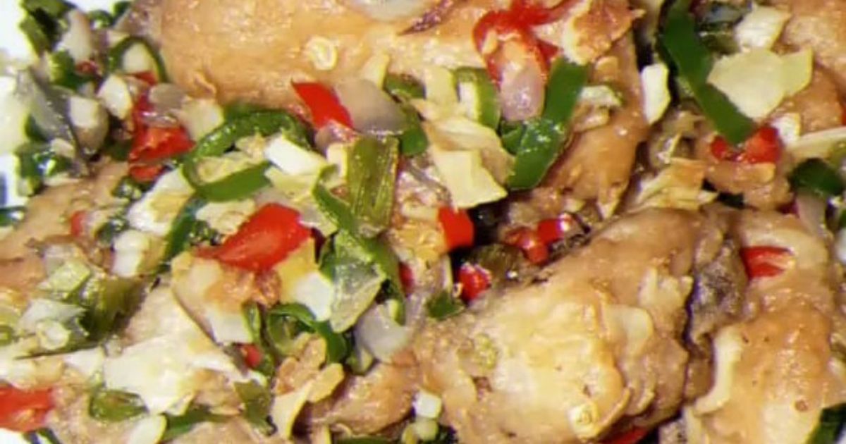 Resep ayam cabe garam mudah (untuk pemula dan anak kos)