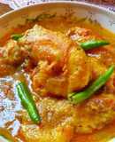 Prawn malai curry