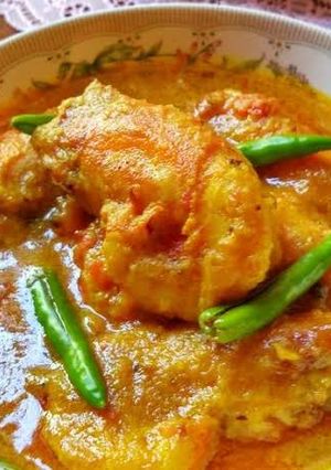 A picture of Prawn malai curry.