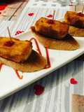 Fried Goat Cheese with Toast
