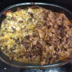 A picture of Easy Chicken Tamale Pie.