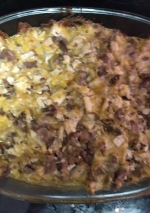 A picture of Easy Chicken Tamale Pie.