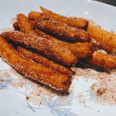 A picture of Farturas (Portuguese-Style Donuts).