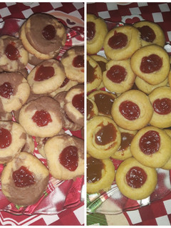 Una foto de Ojitos o pepas de membrillo, de dulce de leche y marmolados